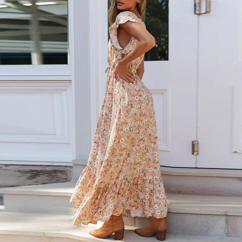 Robe à imprimé fleuri