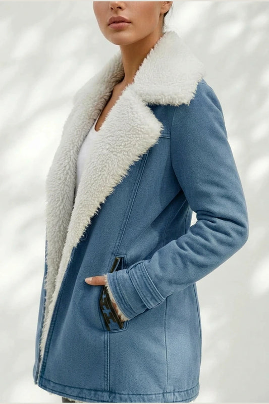 Amara | Wool Blend Winter Coat — variant_front