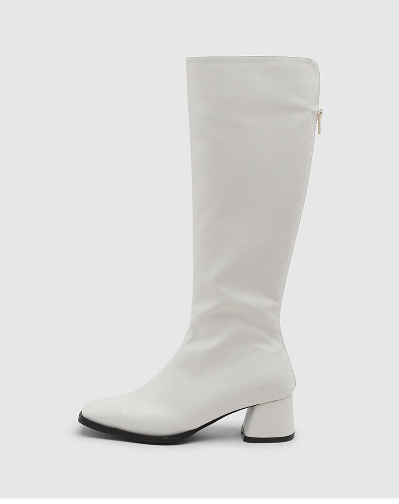 Bottes hautes Tallia zipées