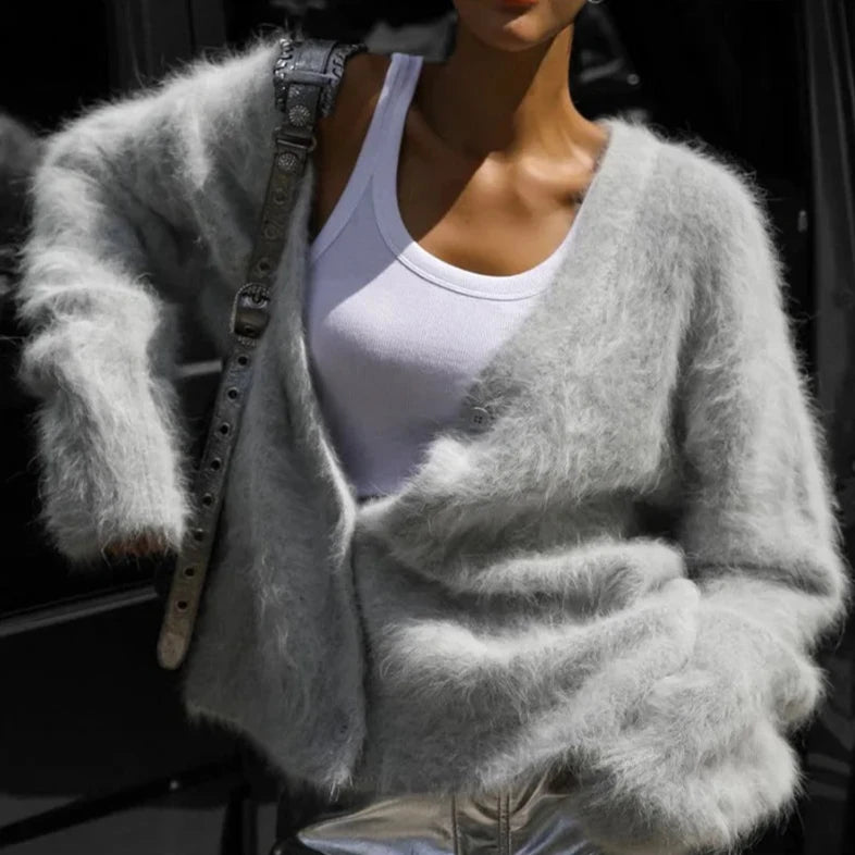 Cardigan hiver doux Jasmin