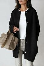 Elena | Wool Blend with Button Closure — variant_front