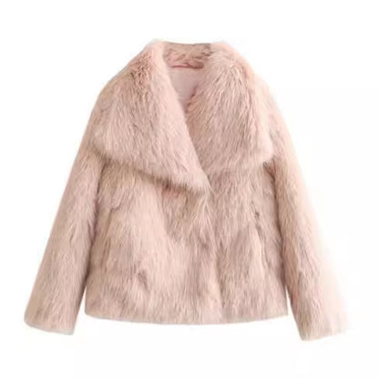 Manteau en peluche Ania