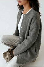 Elena | Wool Blend with Button Closure — variant_front