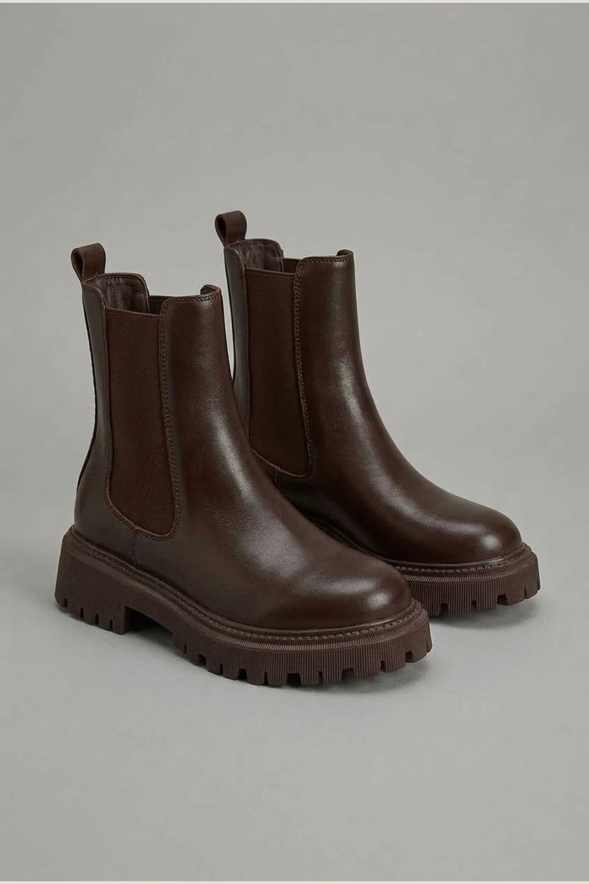 Women's Thick Sole Winter Ankle Boots – Sorrelle — variant_front