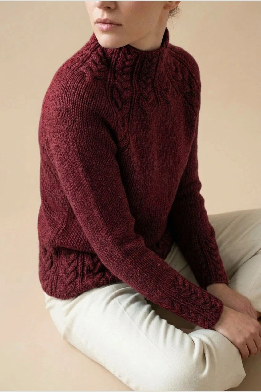 Rossy - Elegant Turtleneck Sweater — variant_front