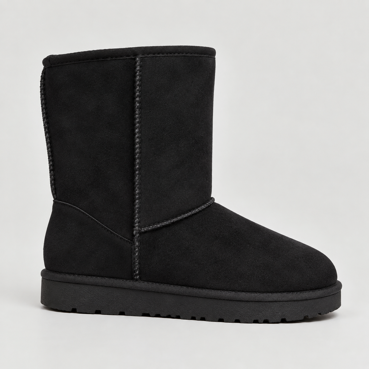 Women’s Suede Winter Boots | Warm Mid-Calf Shoes with Soft Lining — variant_front