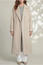 Women's Wool Blend Double-Breasted Coat – Elspeth — variant_front