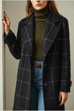 Oxford | Wool Check Coat — variant_front