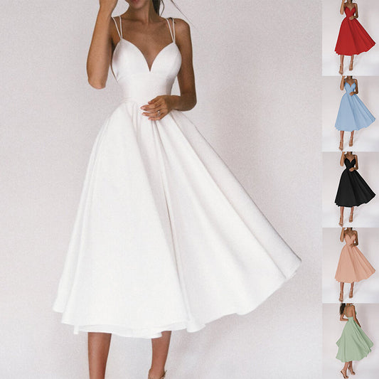 Robe Nara à col V