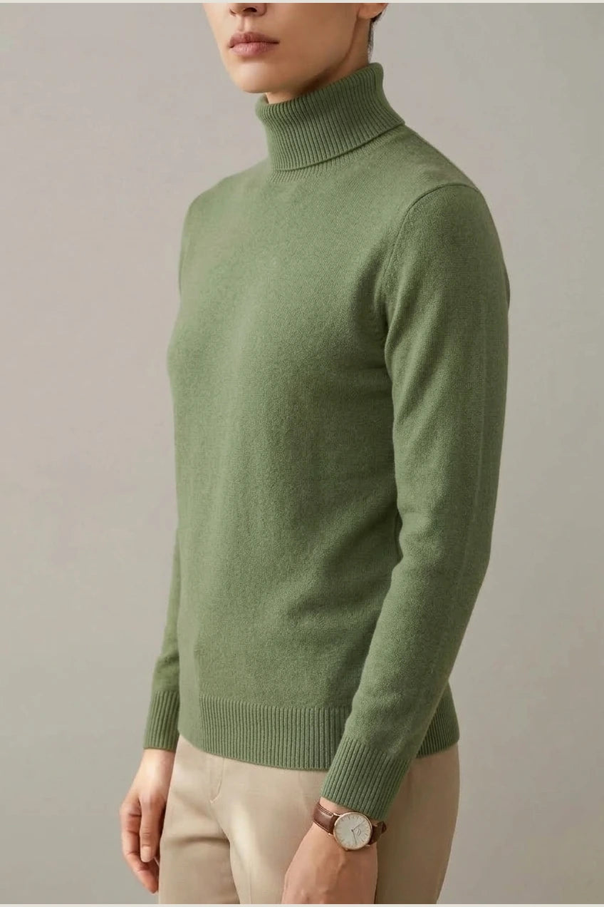 CARRINGTON CASHMERE TURTLENECK — variant_front