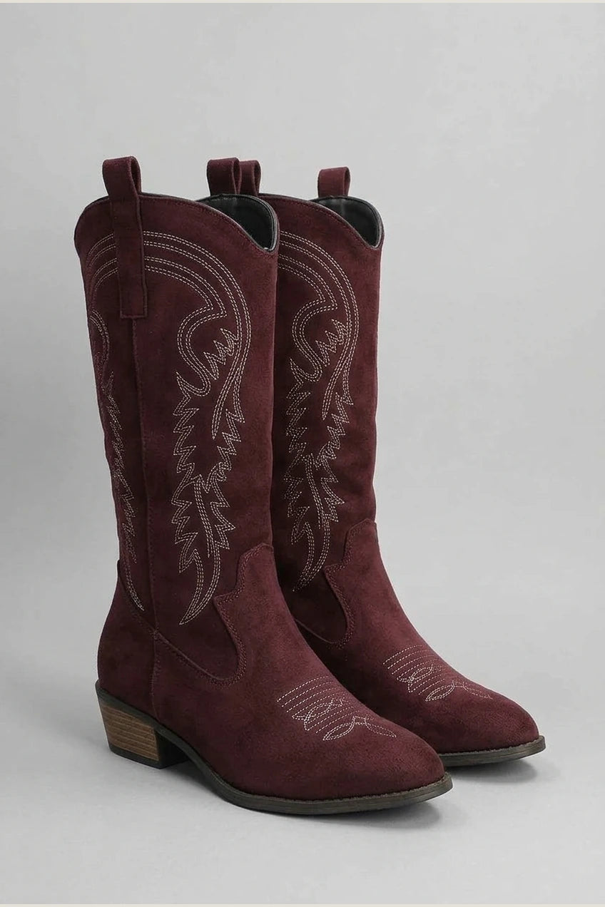 Women's Pointed Toe Western Cowboy Boots – Adelaide — variant_front