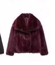 Manteau en peluche Ania