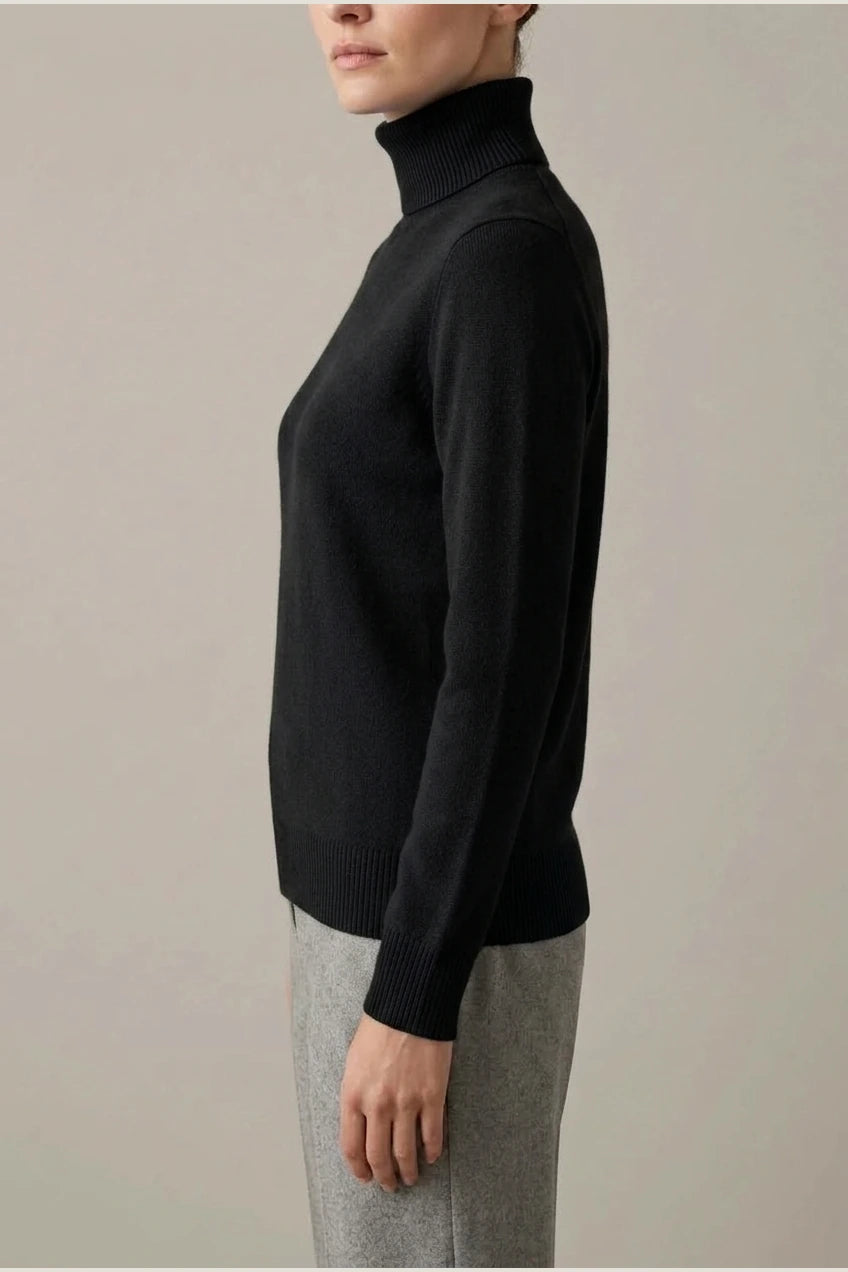 CARRINGTON CASHMERE TURTLENECK — variant_front