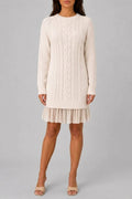 Dress Women - Cable Knit Sweater Dress — variant_front