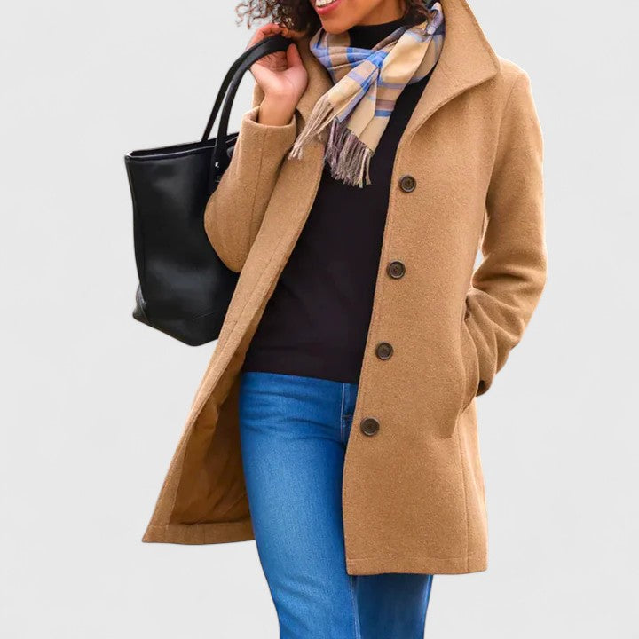 Jami | Longline Editorial Nonchalant Coat — variant_front
