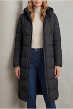 Women's Cozy Longline Puffer Jacket – Clover — variant_front