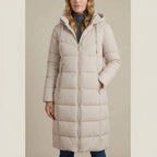 Women's Cozy Longline Puffer Jacket – Clover — variant_lifestyle_v_b7efc41a3d__langley-cozy-longline-puffer-jacket-for-women_lifestyle_natural_01_02.webp