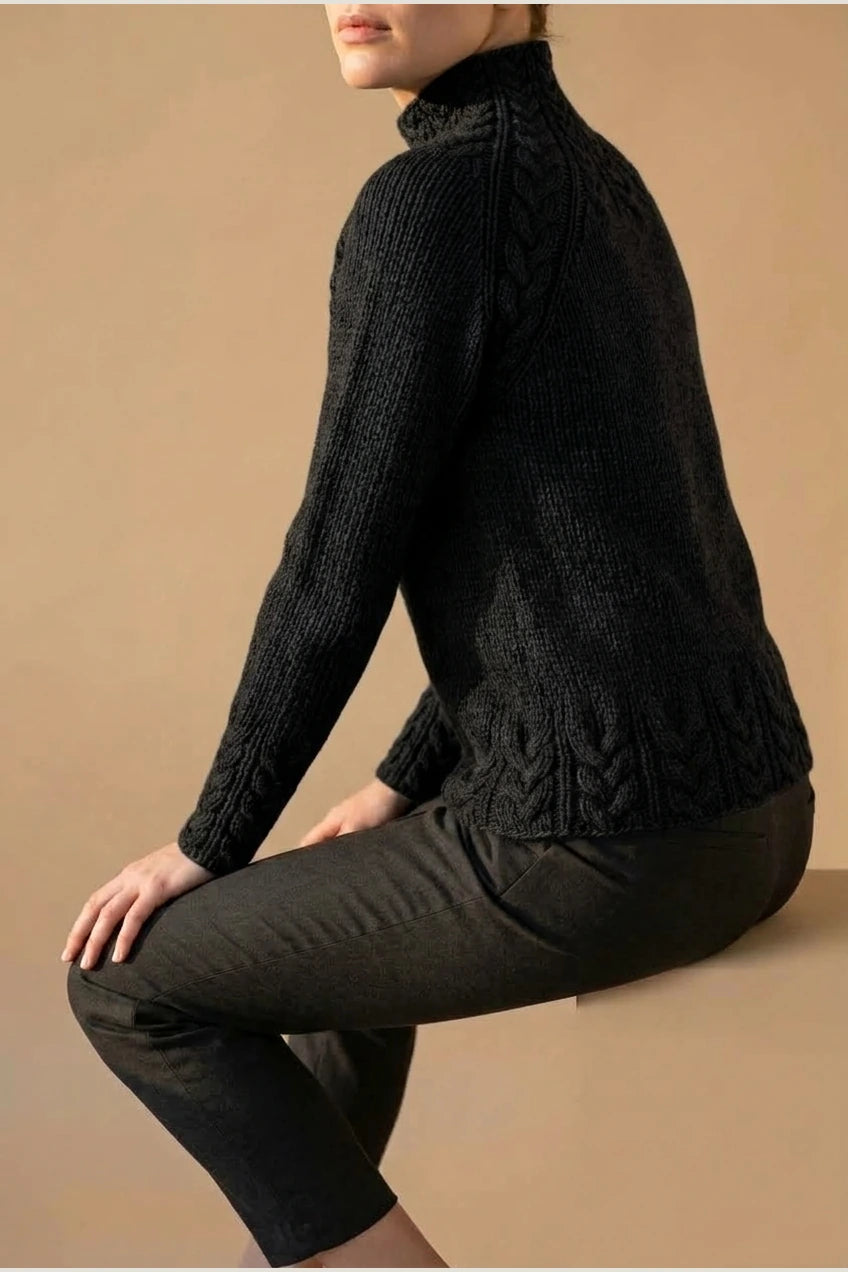 Rossy - Elegant Turtleneck Sweater — variant_front