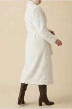 Women's Oversized Faux Fur Long Coat – Willow — variant_front