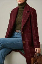 Oxford | Wool Check Coat — variant_front