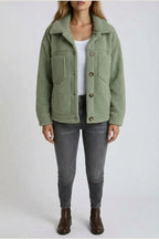 Vespera | Soft Button-Front Teddy Jacket — variant_front