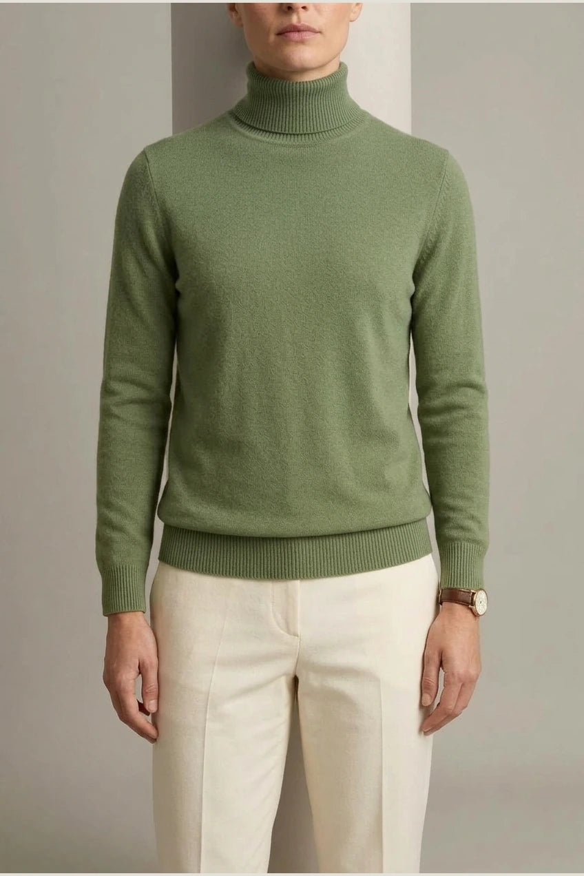 CARRINGTON CASHMERE TURTLENECK — variant_front