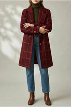 Oxford | Wool Check Coat — variant_front