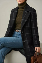 Oxford | Wool Check Coat — variant_front