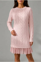 Dress Women - Cable Knit Sweater Dress — variant_front