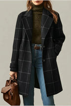 Oxford | Wool Check Coat — variant_front