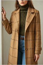 Oxford | Wool Check Coat — variant_front