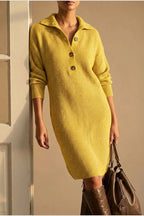 Janice | Elegant Sweater Dress — variant_front