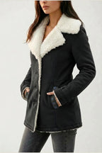 Amara | Wool Blend Winter Coat — variant_front