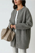 Elena | Wool Blend with Button Closure — variant_front