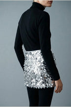 Alice | Dazzling Sparkling Sequin Skirt — variant_front