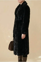 Women's Oversized Faux Fur Long Coat – Willow — variant_front