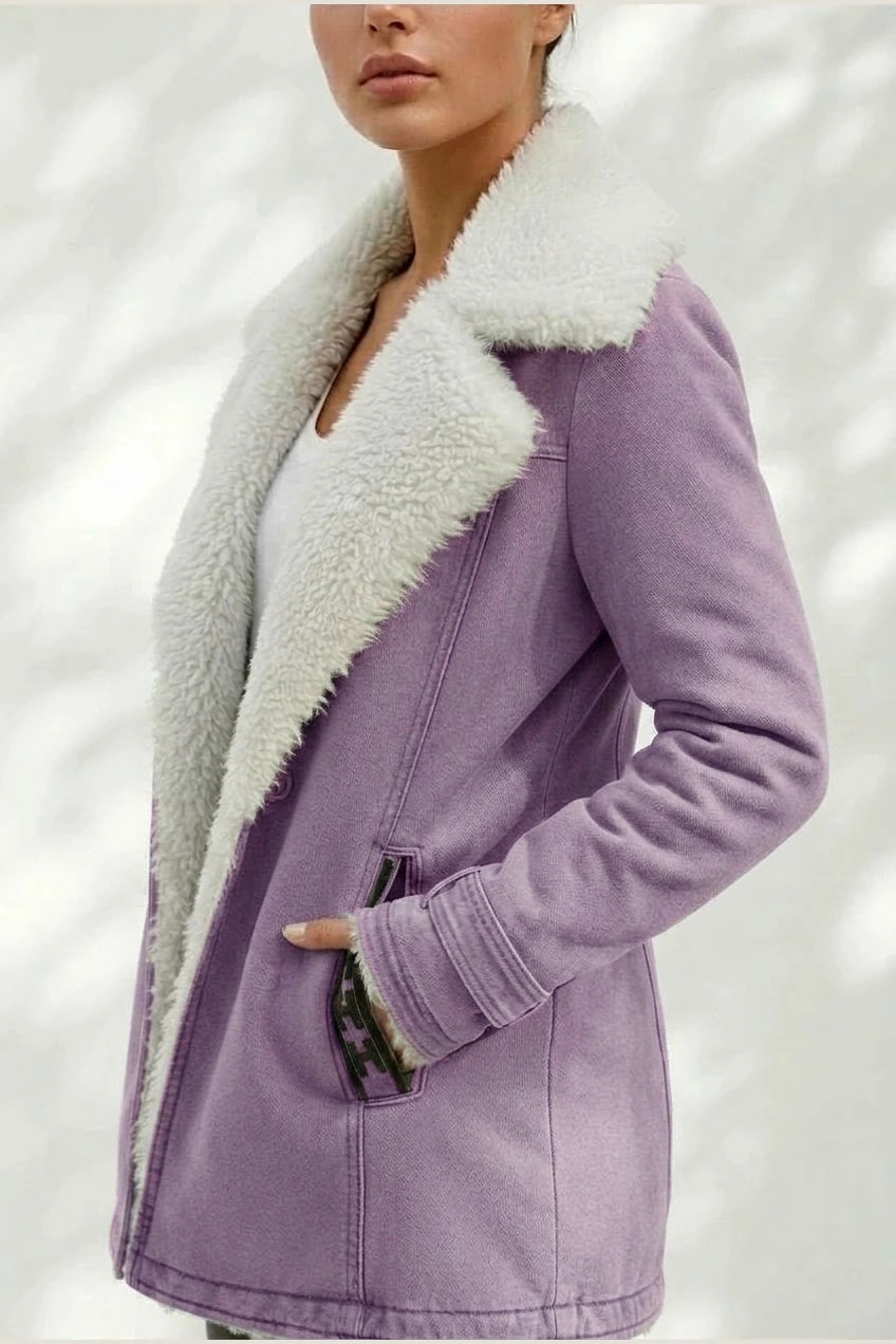 Amara | Wool Blend Winter Coat — variant_front