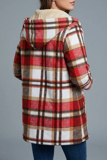 Women'S Casual Plaid Thickened Autumn and Winter Jacket — variant_front