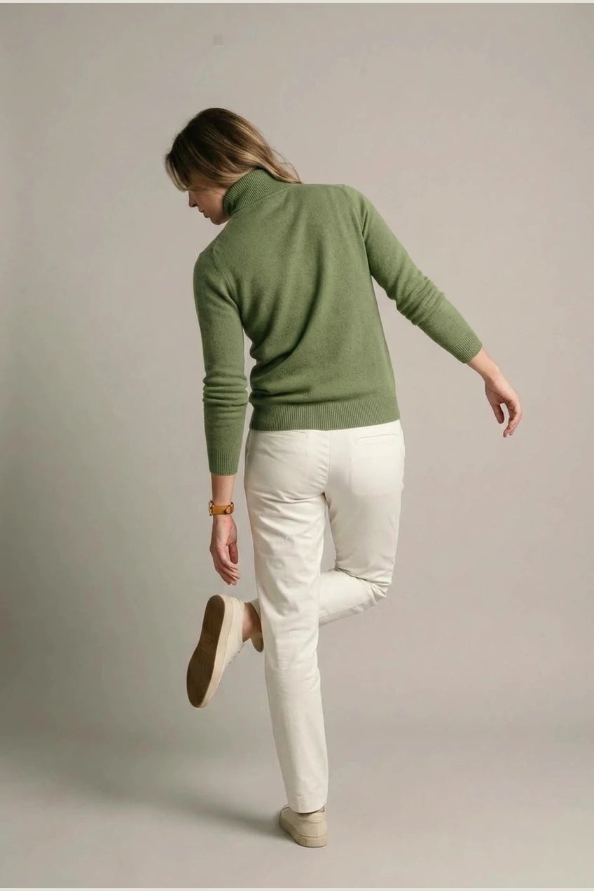 CARRINGTON CASHMERE TURTLENECK — variant_front