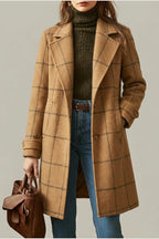 Oxford | Wool Check Coat — variant_front