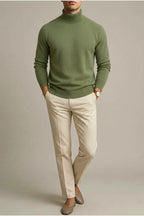 CARRINGTON CASHMERE TURTLENECK — variant_front