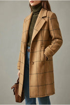 Oxford | Wool Check Coat — variant_front