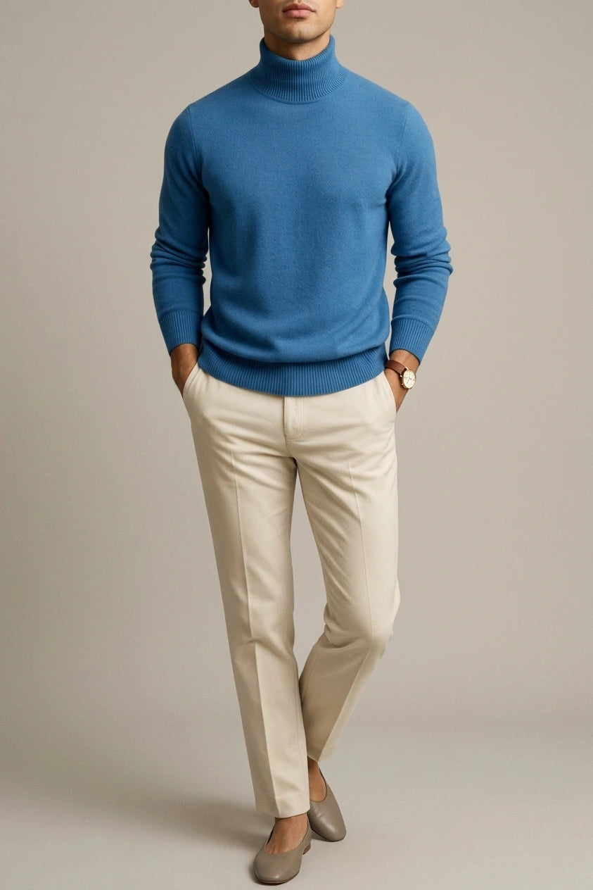 CARRINGTON CASHMERE TURTLENECK — variant_front