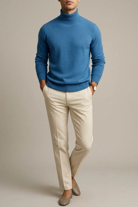 CARRINGTON CASHMERE TURTLENECK — variant_front