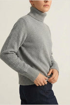 AURORA CASHMERE TURTLENECK SWEATER — variant_front