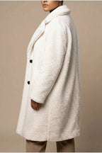 Doris | Women's Oversized Teddy Long Coat — variant_front