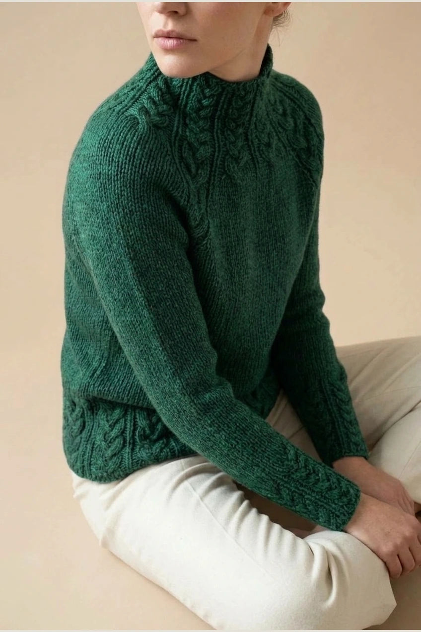 Rossy - Elegant Turtleneck Sweater — variant_front