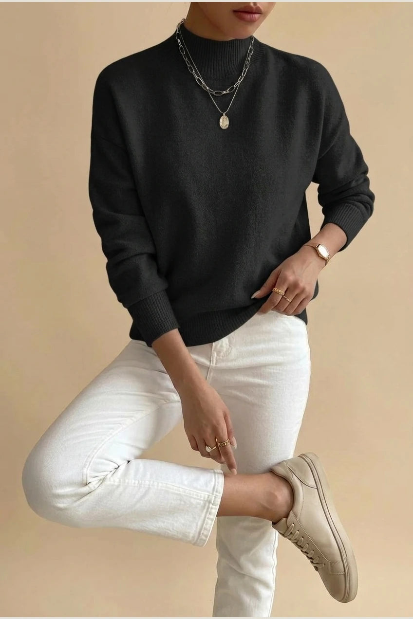 SERAPHINE ROLL NECK JUMPER — variant_front