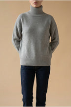 AMELIA SOFT KNIT ROLL NECK JUMPER — variant_front