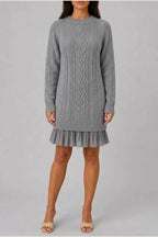 Dress Women - Cable Knit Sweater Dress — variant_front